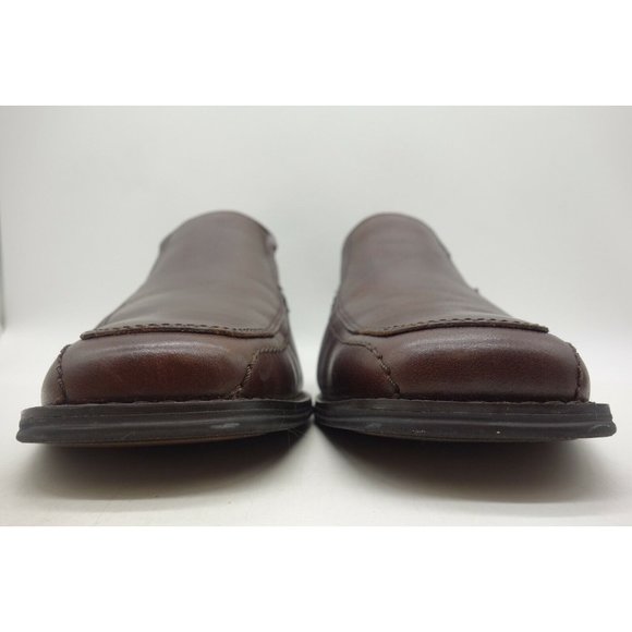 Joseph Abboud Brown Leather Slip On Loafers Shoes Men\'s 10.5 M main image 5